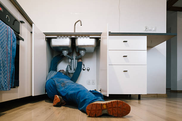 Professional Drain Cleaning technician working in Whiteville, TN